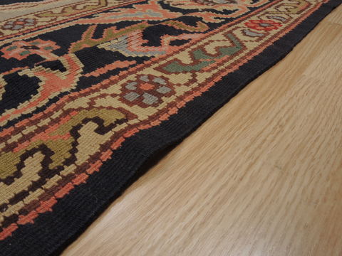 Kilim Beige Square Flat Woven 90 X 98 Area Rug 100-110045 Image 9