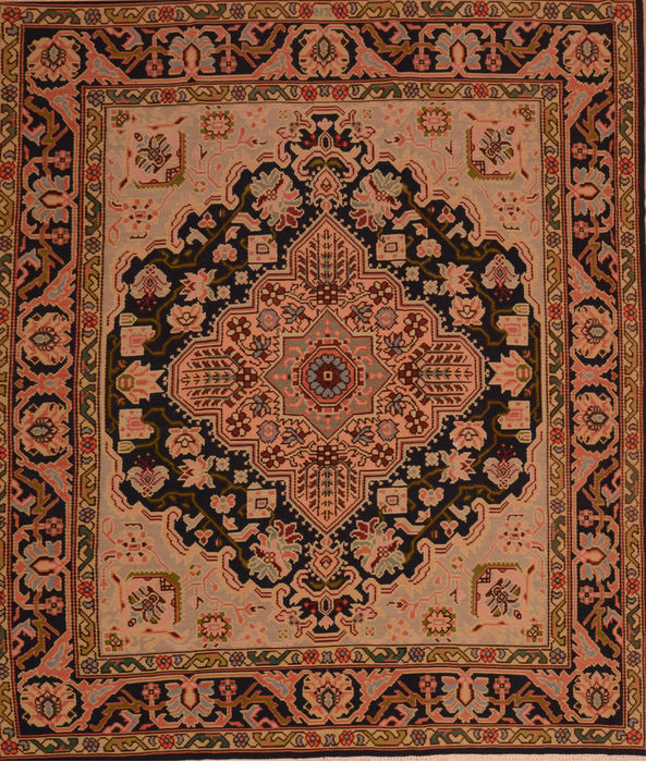 Kilim Beige Square Flat Woven 90 X 98 Area Rug 100-110045 Image 0