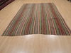 Kilim Green Flat Woven 63 X 810 Area Rug 100-110050 Thumb 1