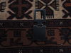Baluch Black Runner Hand Knotted 38 X 78 Area Rug 100-110062 Thumb 14
