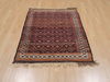 Baluch Purple Hand Knotted 35 X 52 Area Rug 100-110063 Thumb 1