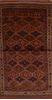Baluch Purple Hand Knotted 41 X 74  Area Rug 100-110067 Thumb 0
