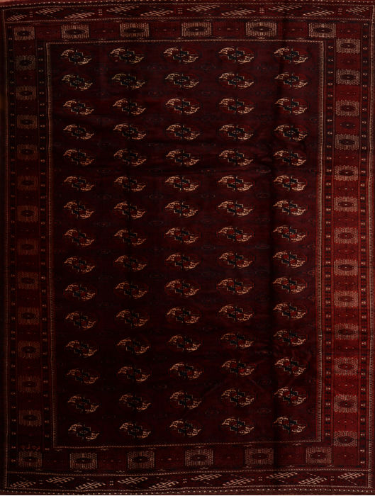 Khan Mohammadi Purple Hand Knotted 711 X 111 Area Rug 100-110073 Image 0