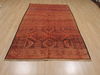 Baluch Orange Hand Knotted 410 X 92 Area Rug 100-110074 Thumb 1