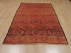 Baluch Orange Hand Knotted 410 X 92 Area Rug 100-110074 Thumb 3