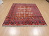 Khan Mohammadi Multicolor Hand Knotted 58 X 81  Area Rug 100-110079 Thumb 1
