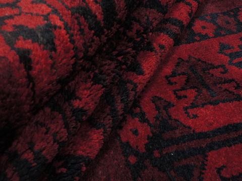 Khan Mohammadi Red Hand Knotted 56 X 71 Area Rug 100-110082 Image 7