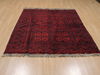 Khan Mohammadi Red Hand Knotted 56 X 71  Area Rug 100-110082 Thumb 1