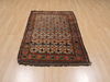 Khan Mohammadi Multicolor Hand Knotted 37 X 64  Area Rug 100-110083 Thumb 1