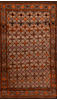 Khan Mohammadi Multicolor Hand Knotted 37 X 64  Area Rug 100-110083 Thumb 0