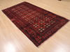 Baluch Red Hand Knotted 37 X 70  Area Rug 100-110096 Thumb 3