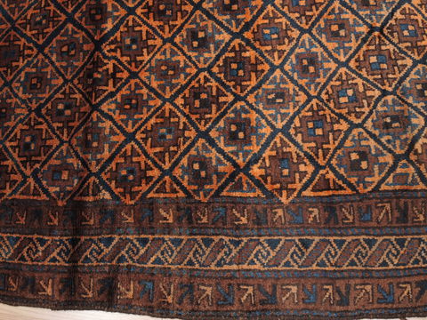 Baluch Brown Hand Knotted 46 X 66 Area Rug 100-110097 Image 5