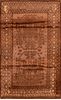 Baluch Brown Hand Knotted 311 X 69  Area Rug 100-110099 Thumb 0