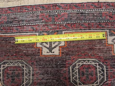 Baluch Red Runner Hand Knotted 34 X 68 Area Rug 100-110100 Image 9