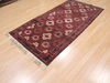 Baluch Red Runner Hand Knotted 34 X 68 Area Rug 100-110100 Thumb 7