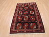 Baluch Brown Hand Knotted 37 X 59 Area Rug 100-110101 Thumb 1