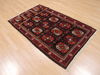 Baluch Brown Hand Knotted 37 X 59 Area Rug 100-110101 Thumb 3