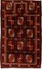 Baluch Brown Hand Knotted 37 X 59  Area Rug 100-110101 Thumb 0