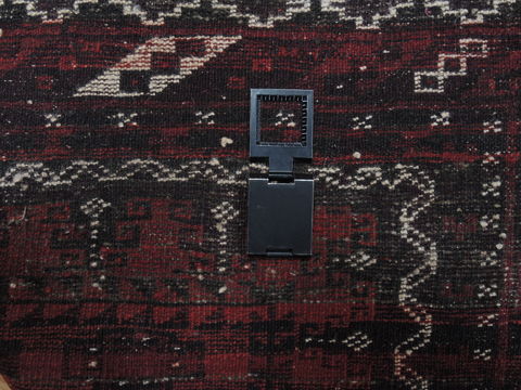 Baluch Red Hand Knotted 33 X 61 Area Rug 100-110103 Image 9