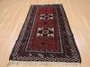 Baluch Red Hand Knotted 33 X 61  Area Rug 100-110103 Thumb 1