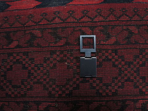 Khan Mohammadi Red Hand Knotted 73 X 1111 Area Rug 100-110104 Image 14