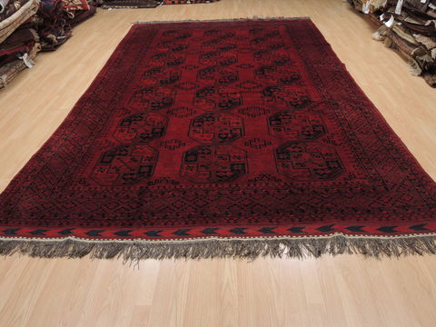 Khan Mohammadi Red Hand Knotted 73 X 1111 Area Rug 100-110104 Image 1
