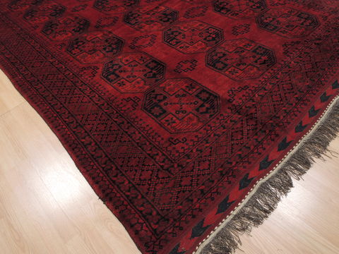 Khan Mohammadi Red Hand Knotted 73 X 1111 Area Rug 100-110104 Image 7