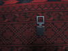 Khan Mohammadi Red Hand Knotted 73 X 1111 Area Rug 100-110104 Thumb 14