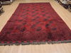 Khan Mohammadi Red Hand Knotted 73 X 1111  Area Rug 100-110104 Thumb 4