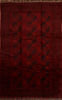 Khan Mohammadi Red Hand Knotted 73 X 1111  Area Rug 100-110104 Thumb 0