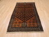 Baluch Brown Hand Knotted 36 X 63 Area Rug 100-110105 Thumb 1
