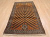 Baluch Brown Hand Knotted 36 X 63 Area Rug 100-110105 Thumb 4