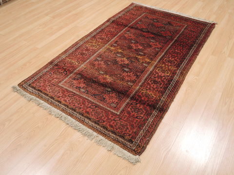 Baluch Brown Hand Knotted 35 X 57 Area Rug 100-110107 Image 2