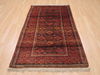 Baluch Brown Hand Knotted 35 X 57  Area Rug 100-110107 Thumb 1