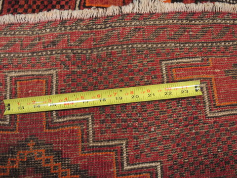 Baluch Brown Hand Knotted 33 X 66 Area Rug 100-110108 Image 7