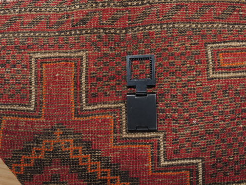 Baluch Brown Hand Knotted 33 X 66 Area Rug 100-110108 Image 8
