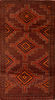 Baluch Brown Hand Knotted 33 X 66  Area Rug 100-110108 Thumb 0
