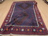 Khan Mohammadi Blue Hand Knotted 67 X 108 Area Rug 100-110111 Thumb 8