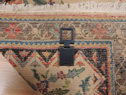 Baluch Beige Hand Knotted 25 X 34 Area Rug 100-110115 Image 4
