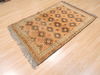 Baluch Orange Square Hand Knotted 411 X 53  Area Rug 100-110117 Thumb 4
