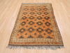 Baluch Orange Square Hand Knotted 411 X 53  Area Rug 100-110117 Thumb 9