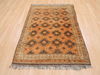 Baluch Orange Square Hand Knotted 411 X 53 Area Rug 100-110117 Thumb 9
