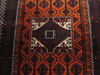 Baluch Orange Hand Knotted 36 X 66  Area Rug 100-110121 Thumb 5