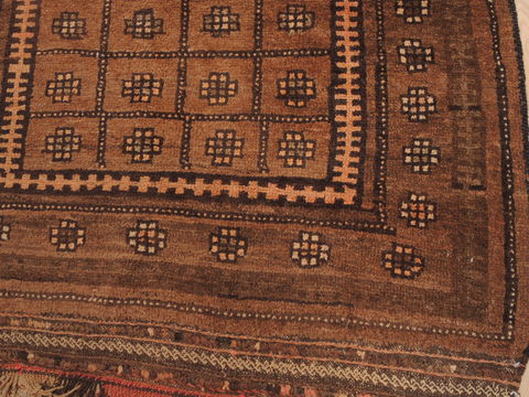 Baluch Brown Hand Knotted 310 X 70 Area Rug 100-110122 Image 5