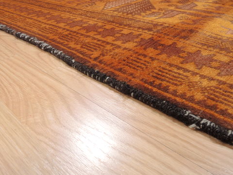 Baluch Brown Hand Knotted 33 X 63 Area Rug 100-110124 Image 10
