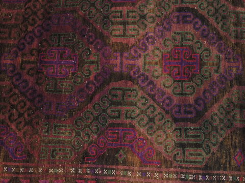 Baluch Green Hand Knotted 33 X 63 Area Rug 100-110125 Image 7