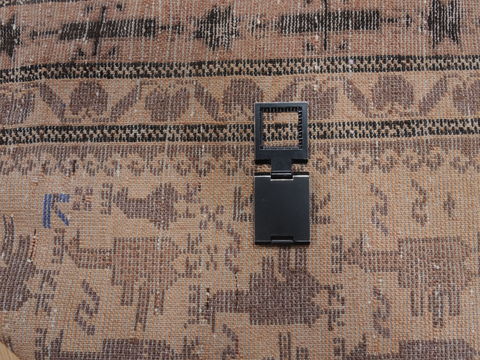 Baluch Beige Runner Hand Knotted 34 X 610 Area Rug 100-110127 Image 14