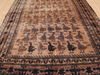 Baluch Beige Runner Hand Knotted 34 X 610  Area Rug 100-110127 Thumb 11