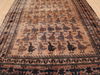 Baluch Beige Runner Hand Knotted 34 X 610 Area Rug 100-110127 Thumb 11