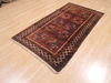Baluch Brown Hand Knotted 34 X 62  Area Rug 100-110131 Thumb 2